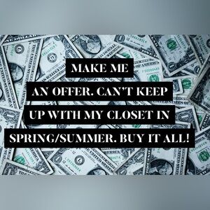 Make Me an Offer Sign